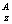 mass number over atomic number